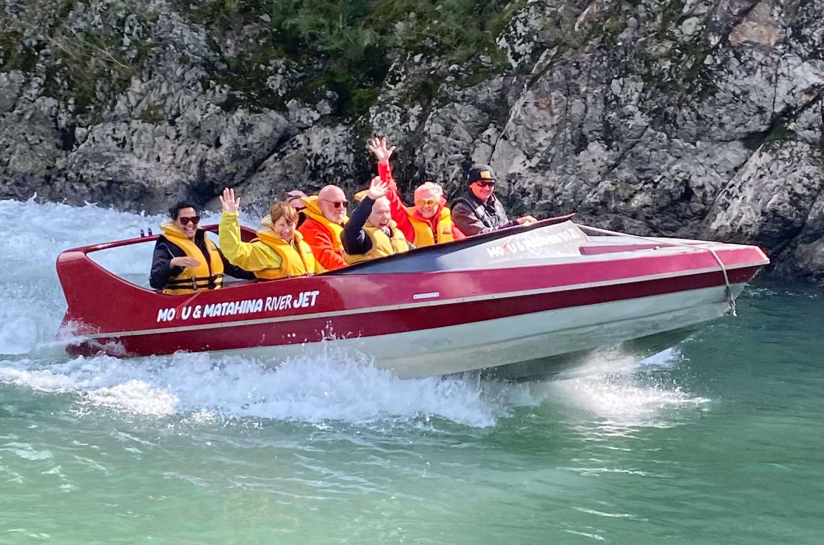 Motu River Jet Larger Boat